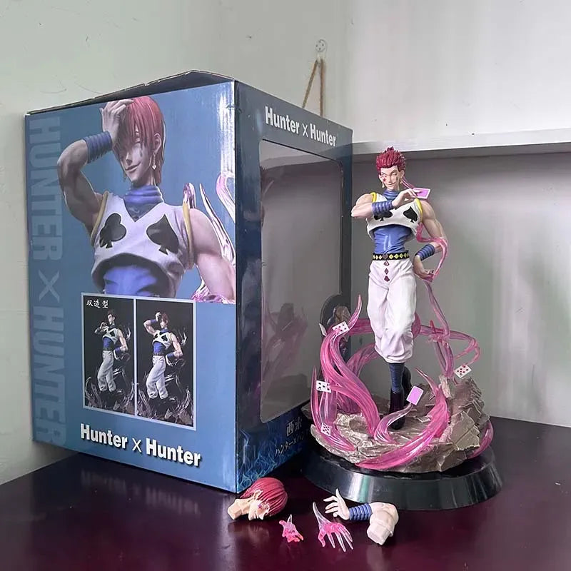 Hisoka en Attaque Cartes - Hunter x Hunter™ - 33cm