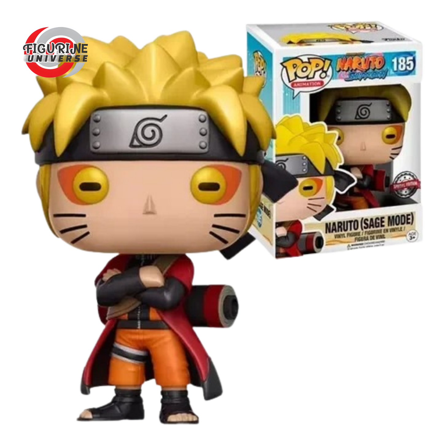 Funko Pop Naruto Uzumaki - Naruto Shippuden - 10cm