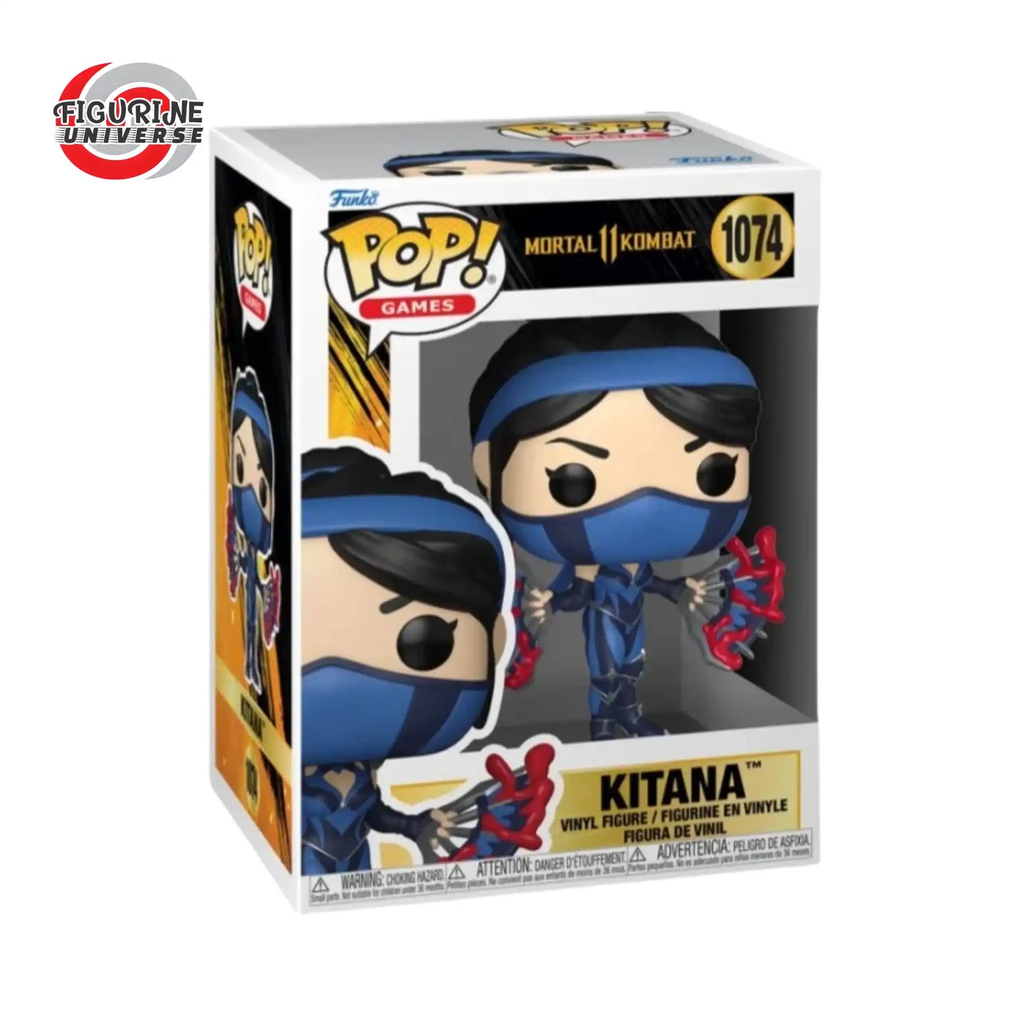 Funko Pop Kitana - Mortal Kombat™ - 10cm