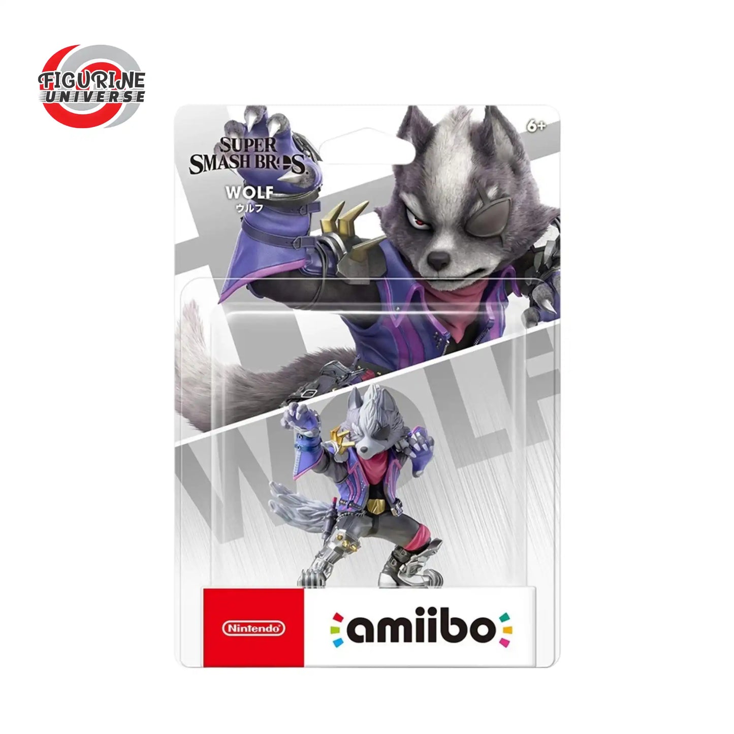 Wolf - Super Smash Bros™ - 5 à 15cm