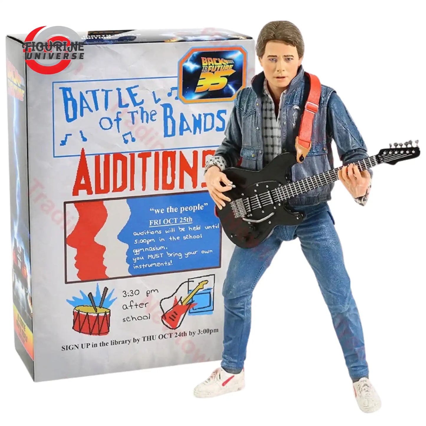 Figurine de Marty McFly - Retour vers le Futur - 18cm