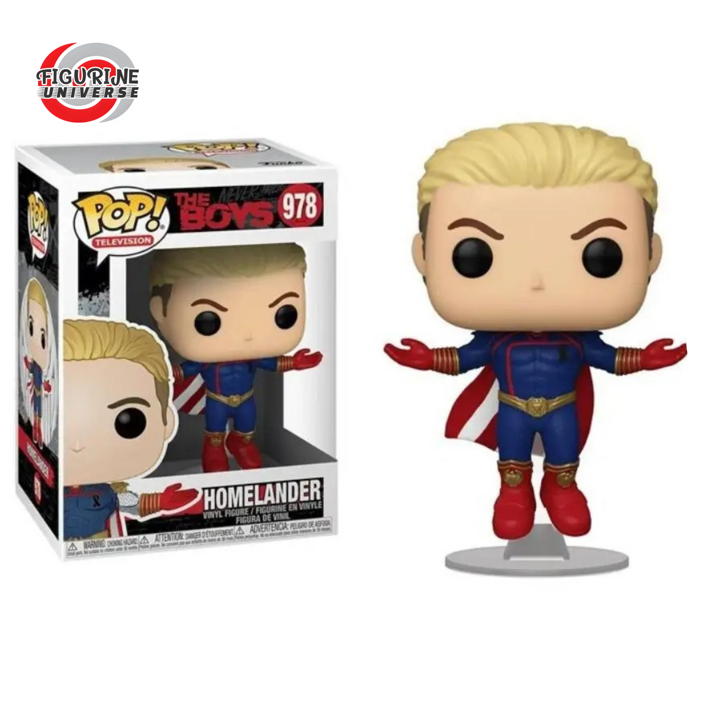 Funko POP Homelander - The Boys de 9cm