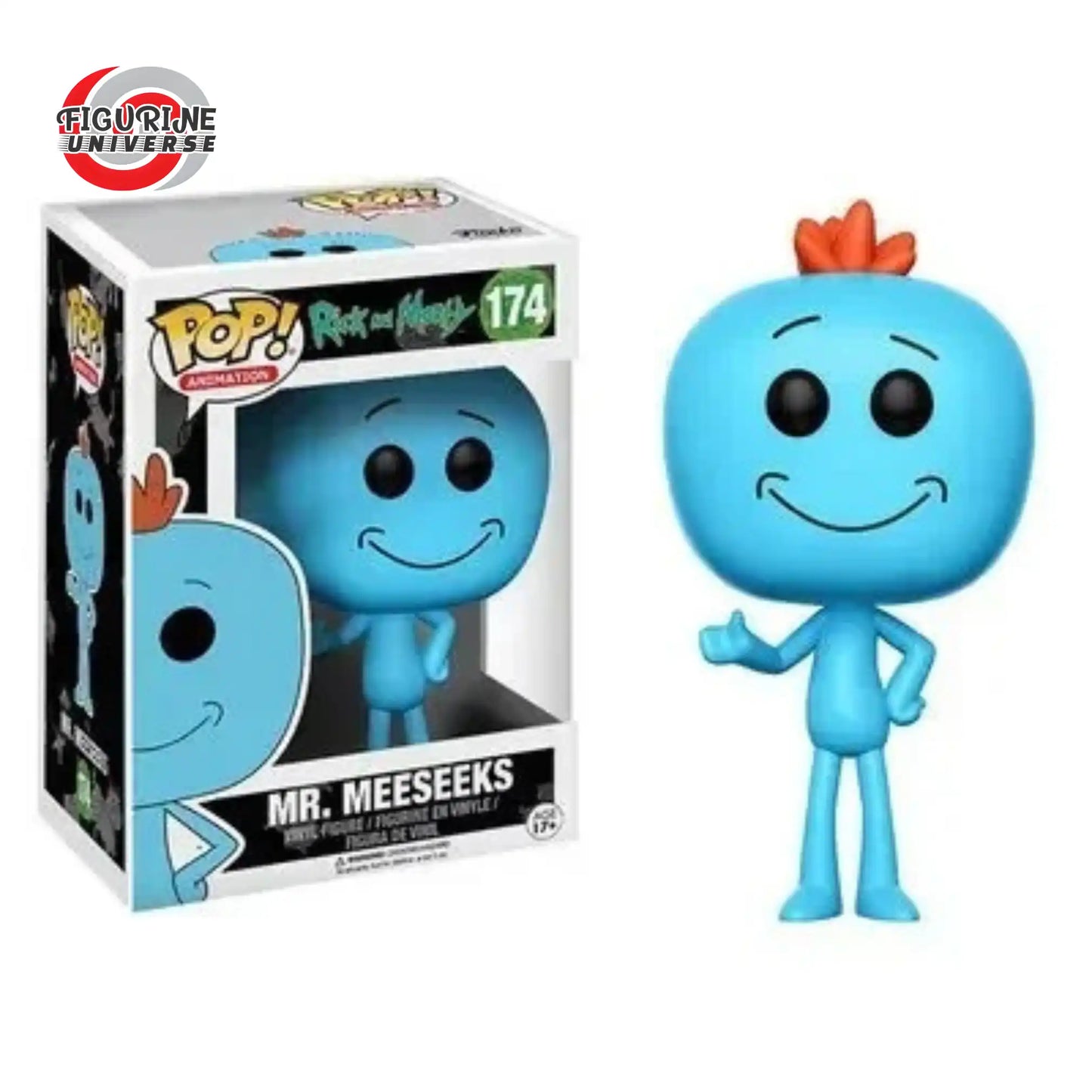Figurine Funko Pop Mr Meeseeks - Rick et Morty de 10cm