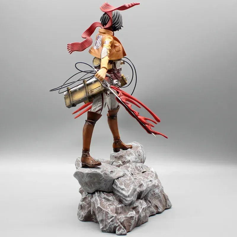 Figurine Mikasa Ackerman - Attack on Titan - 32cm de dos