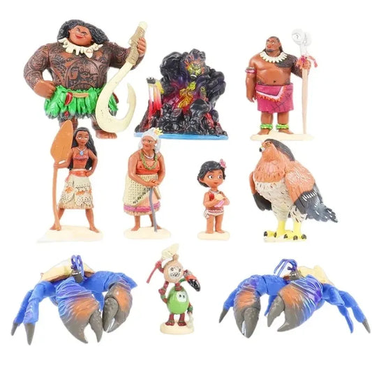 Figurines Moana Disney 4 à 9cm