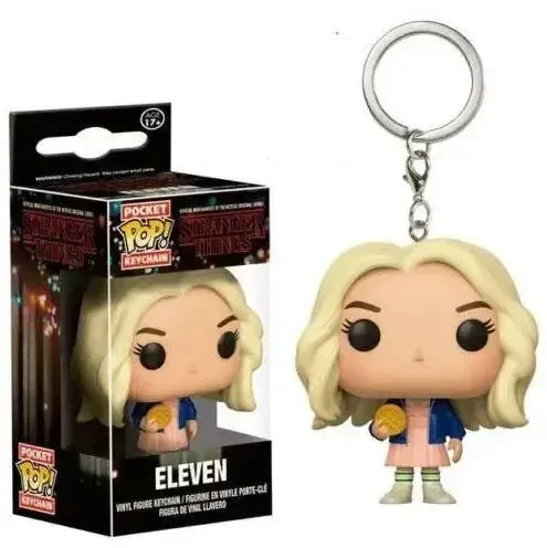 Porte-clé POP Eleven & autres - Stranger Things eleven