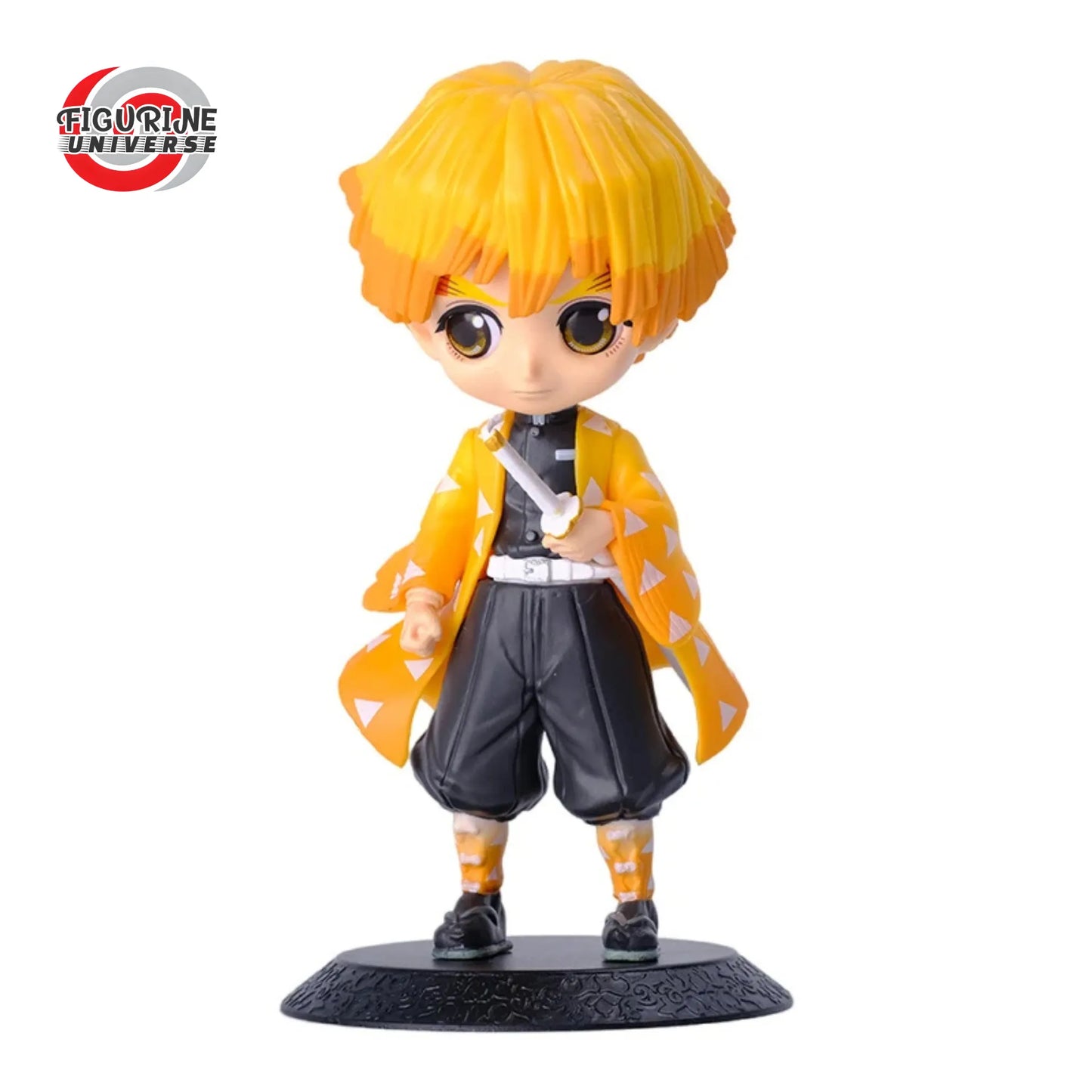 Figurine Zenitsu (forme enfant) - Demon Slayer - 15cm de face