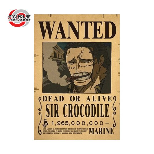 Poster Wanted Sir Crocodile - One Piece™