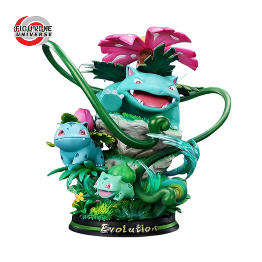 Évolution Bulbizarre Herbivore - Pokémon™ - 21cm