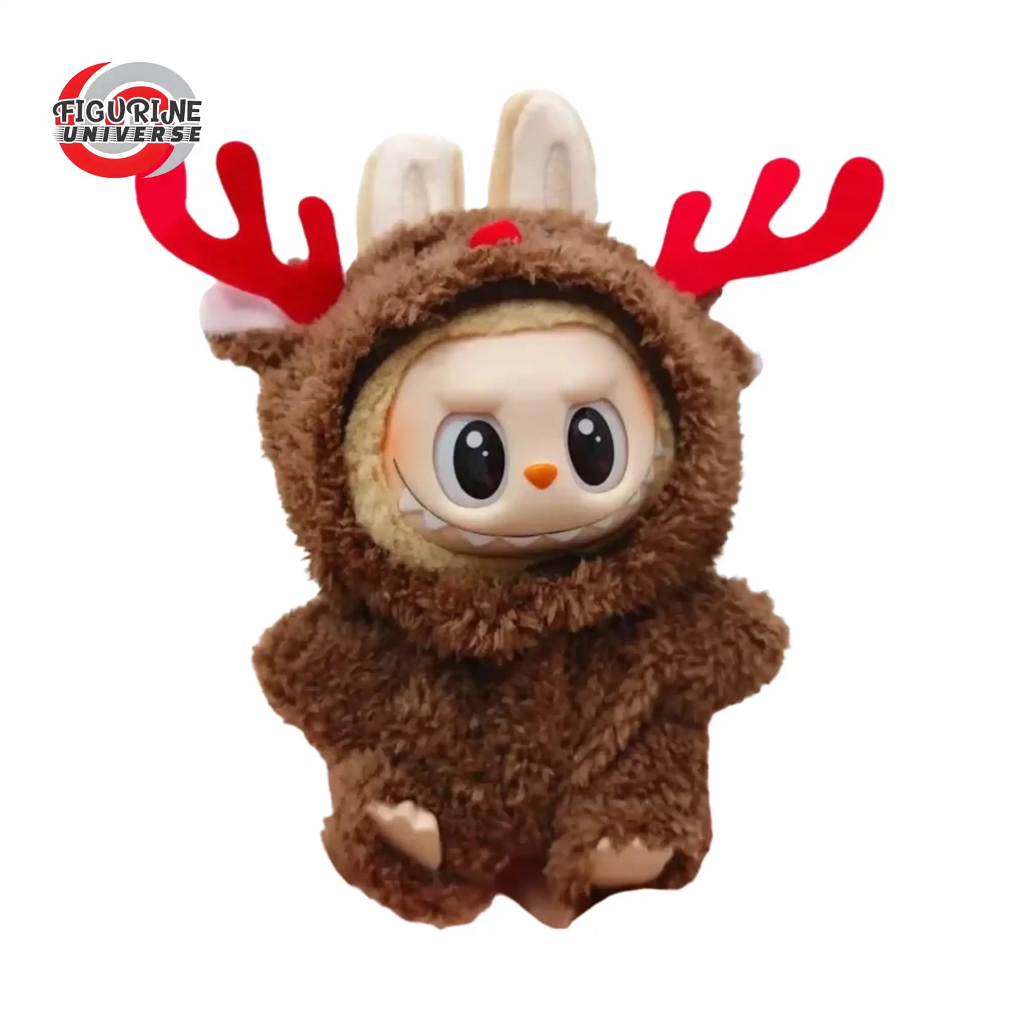 Labubu - Édition Renne de Noël - 17cm