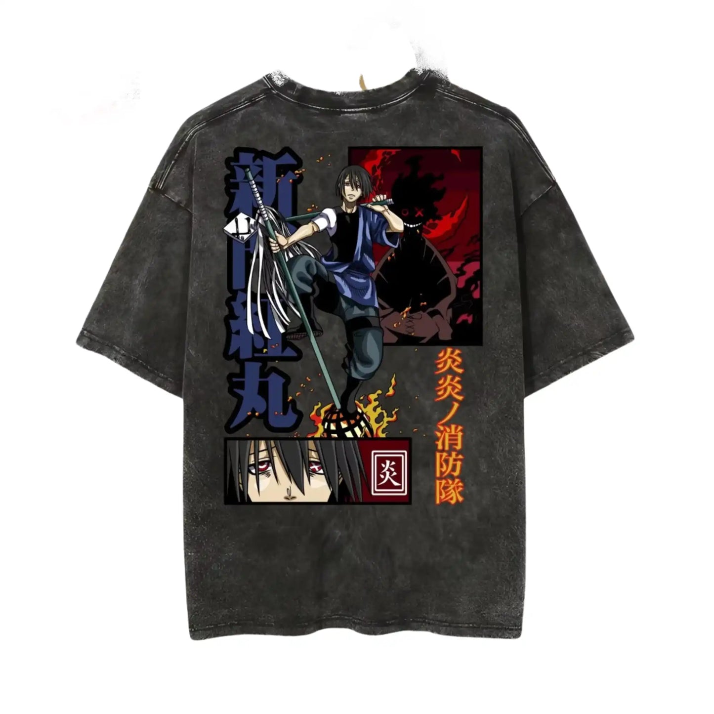 T-Shirt Streetwear Shinra Kusakabe - Fire Force™