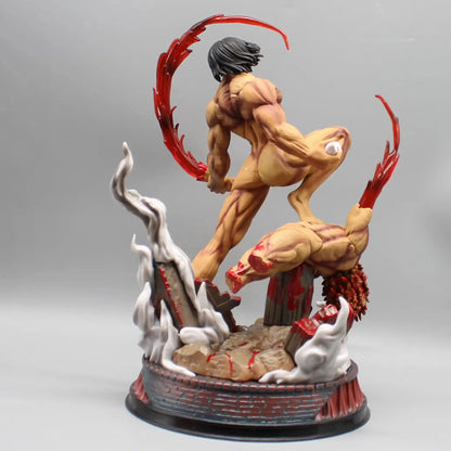 Figurine Eren Jager Titan Assaillant - Attack on Titan - 29cm