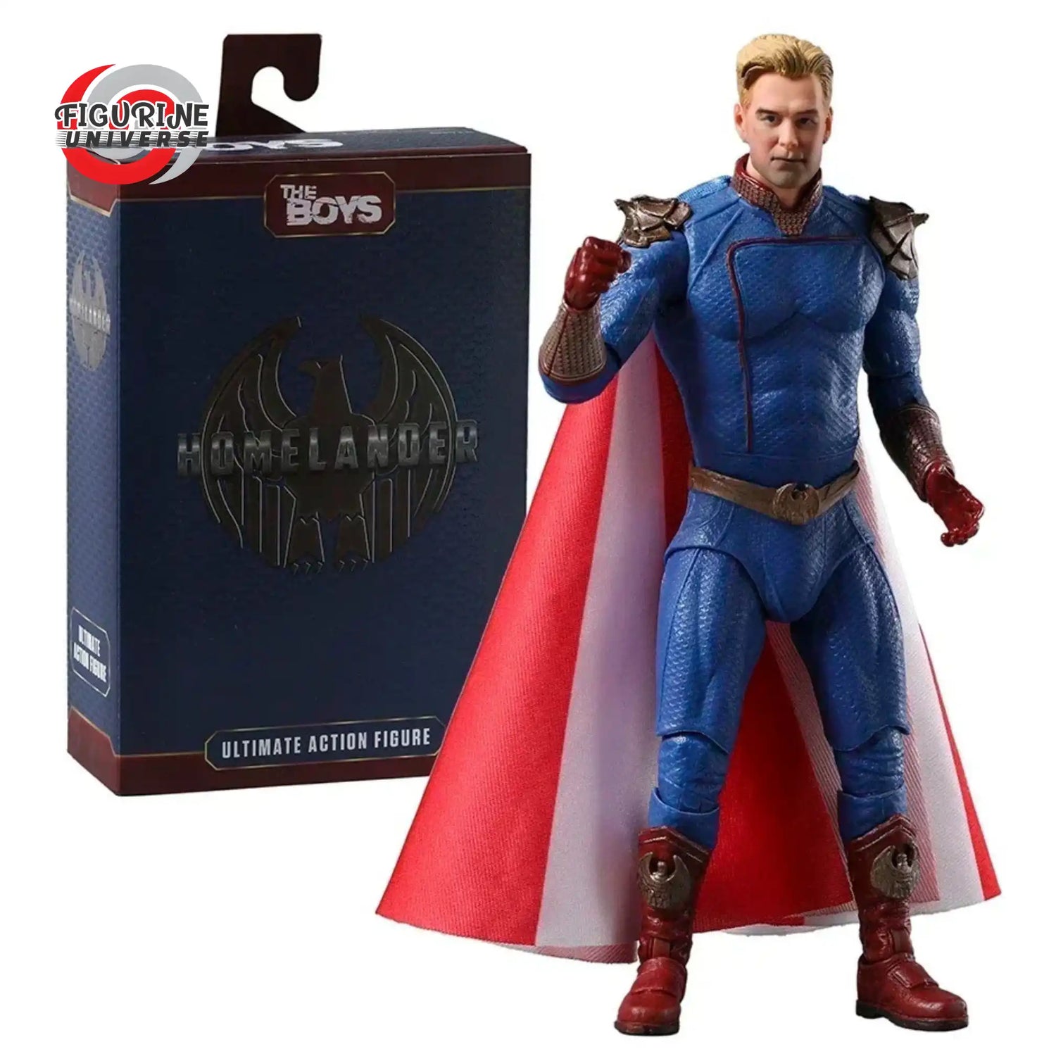 Figurine Homelander - The Boys - 18cm avec sa boîte
