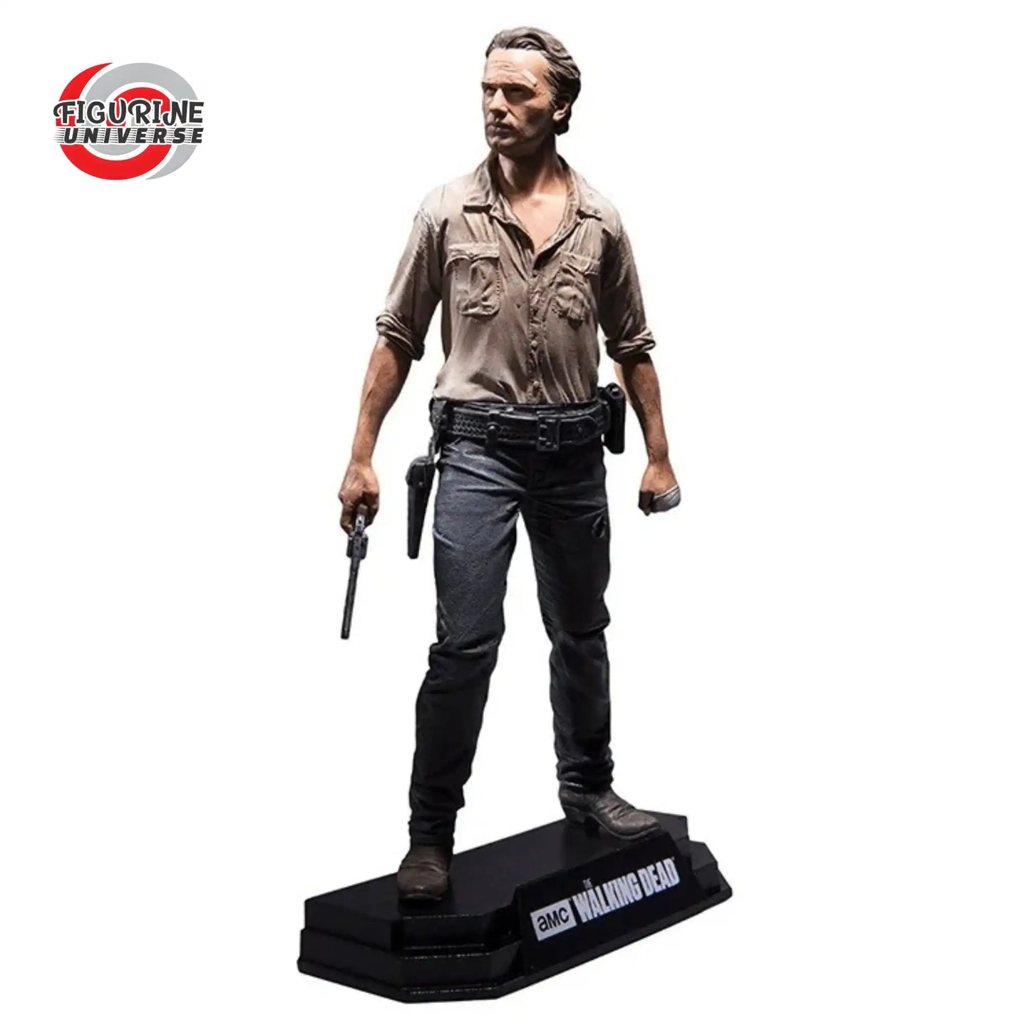 Figurine Rick Grimes - Walking Dead - 15cm de face
