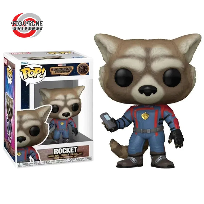 Figurine Funko Pop Rocket - Gardiens de la Galaxie de 10cm