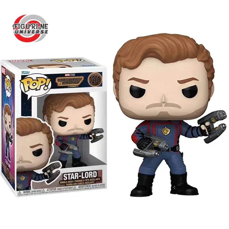 Figurine Funko Pop Star-Lord - Gardiens de la Galaxie de 10cm