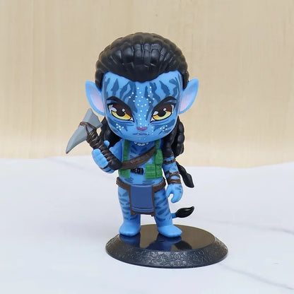 Figurine Jake Sully x Neytiri (Style Chibi) - Avatar - 11cm