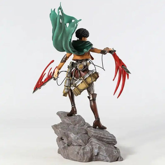 Figurine Livaï Ackerman - Attack on Titan - 36cm de dos