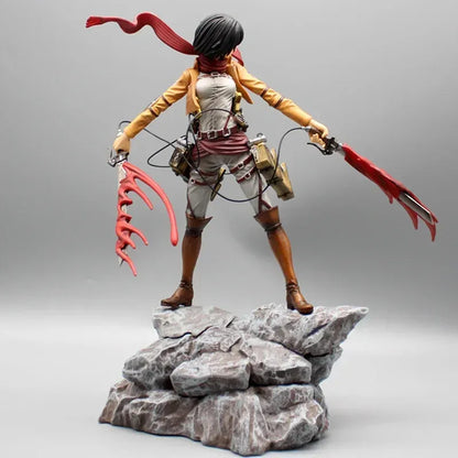 Figurine Mikasa Ackerman - Attack on Titan - 32cm zoomé