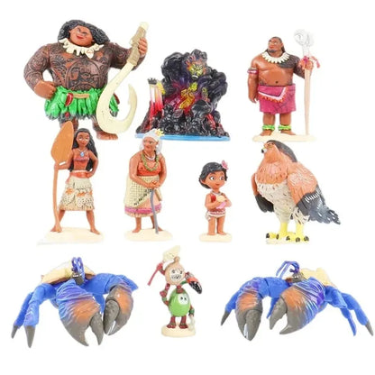 Figurines Moana Disney 4 à 9cm