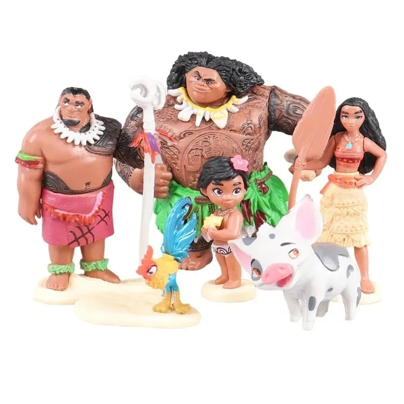 Figurines Moana Disney 4 à 9cm