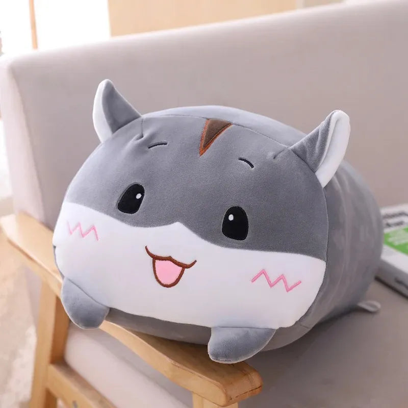 Oreiller Peluche Totoro 30cm gris
