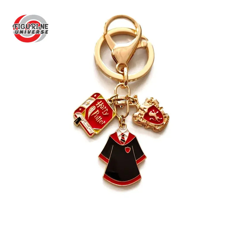 Porte-clés Harry Potter – Maisons de Poudlard rouge