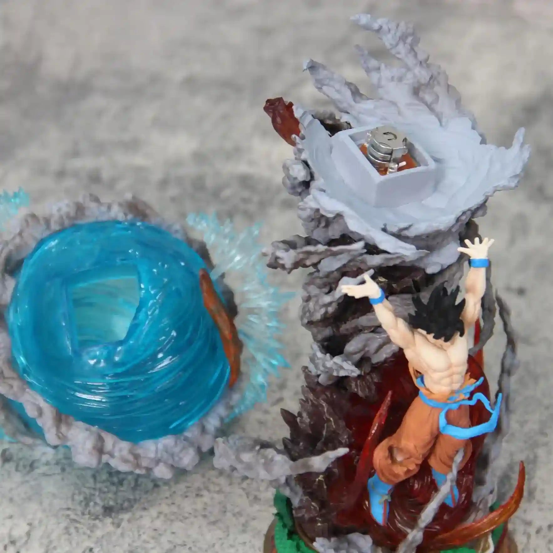 Figurine Son Goku Genkidama - Dragon Ball Z - 23cm de face