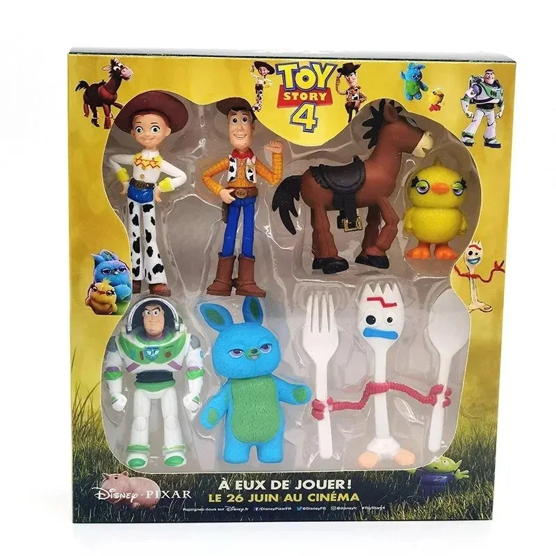 Figurines Toy Story Disney Pixar 4 à 7cm