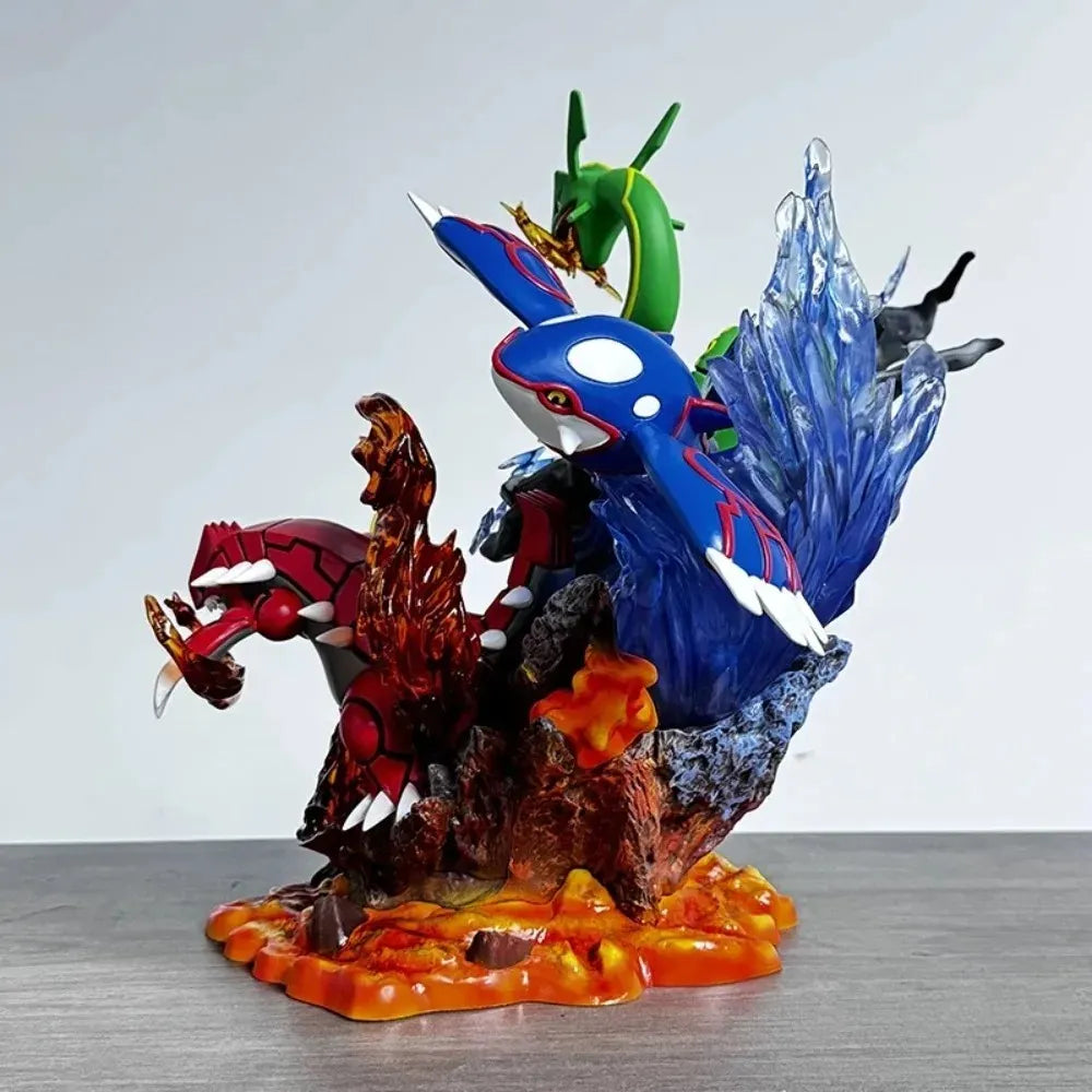 Rayquaza, Kyogre et Groudon - Pokémon™ - 35cm